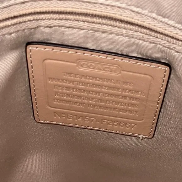 EUC COACH Beautiful leather tote/crossbody coach bag - Picture 3 of 11